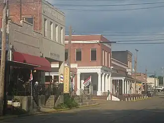 Downtown Arcadia, Louisiana