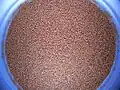 Dry yeast (usually, yeast is sold like this)