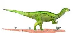 It was a relative of other small dinosaurs.