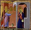 Duccio was a Medieval painter. C.1310