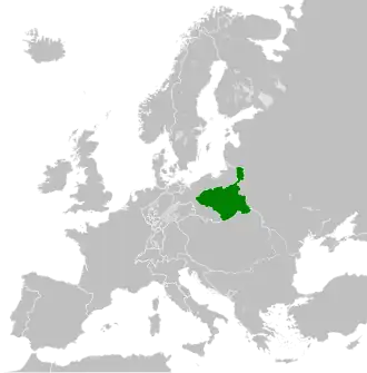 The Duchy of Warsaw in 1812