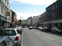 Clanbrassil Street, the main thoroughfare of Dundalk
