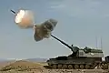 A howitzer of the Royal Netherlands Army in 2009