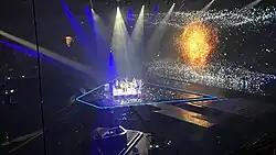Image of Go_A performing on a stage