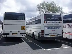 The different rear ends of the MkI (left) and MkII (right) Premiere series