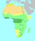 Early Iron Age findings in eastern and southern Africa.