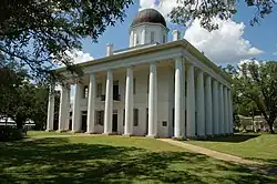 The East Feliciana Courthouse in Clinton.