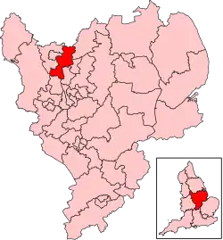 Map of constituency