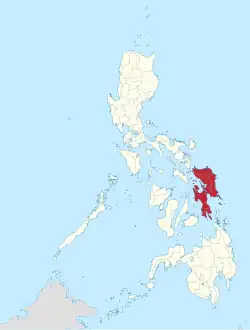 Location in the Philippines