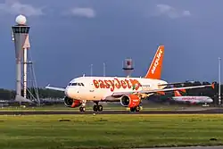 EasyJet A319, Airport Amsterdam Schiphol