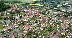 Aerial view of Ebelsbach