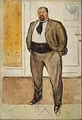 Consul Christen Sandberg. 1901. 215&nbsp;×&nbsp;147&nbsp;cm. Munch Museum, Oslo