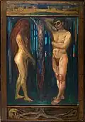 Metabolism. 1898–99. 172&nbsp;×&nbsp;142&nbsp;cm. Munch Museum, Oslo