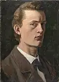 Self-Portrait. 1882. 26&nbsp;×&nbsp;19&nbsp;cm. Munch Museum, Oslo