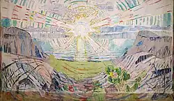 The Sun. 1910–11. 450&nbsp;×&nbsp;772&nbsp;cm. Munch Museum, Oslo