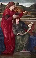 'Music' by Edward Burne-Jones