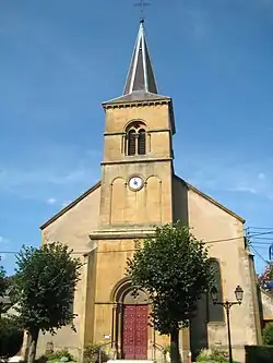 The church of Saint-Charles in Knutange