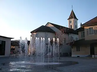 The church of Saint-Julien at Meyrin