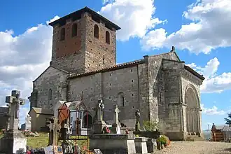 The church of Saint-Michel in Lescure-d'Albigeois