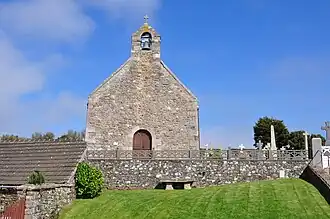 The church of Saint-Michel in Herqueville