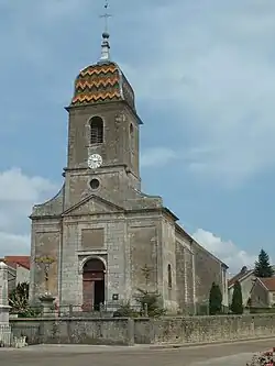 The church of Saint-Didier in Roche-et-Raucourt