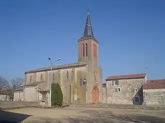 The church in Taïx