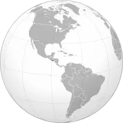 El Salvador (orthographic projection)