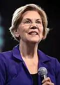 Senator and 2020 presidential candidateElizabeth Warrenfrom Massachusetts(2013–present)