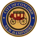 Official logo of Concord, New Hampshire