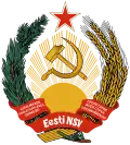 Emblem(1940–1990) of Estonian SSR
