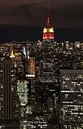 Empire State Building in Communist colors (2009)
