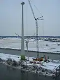 Erection of an Enercon E70-4 in Germany