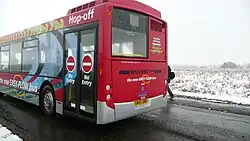 First generation TransBus Enviro200 rear