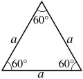 equilateral triangle