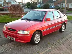 Ford Escort 5-door hatchback (after improvements)