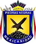 Official seal of Piedras Negras, Coahuila