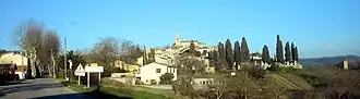 A general view of Escueillens