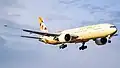 An Eithad Boeing 787 Dreamliner