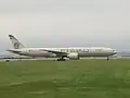 An Eithad Boeing 777