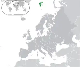 Location of Svalbard