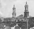 Cathedral of Concepción; it was demolished after an earthquake on 1939.