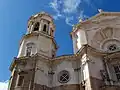 Cathedrals often have towers, this one is in Cadiz