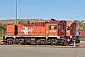 No. 105 with No. 104 in 2015 at Alice Springs.