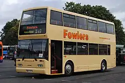 Fowlers Scania N113DRB with East Lancs Cityzen bodywork