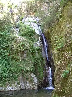 Salt de Maria Valenta fall, Arles-sur-Tech