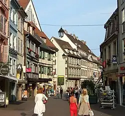 Rue des Clés street, Colmar.