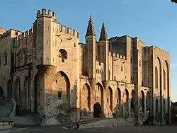 Palace of the Popes in Avignon, former papal residence, 1334–1370
