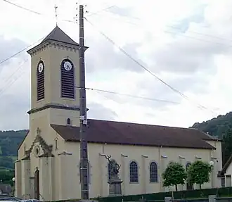 The church of Saint-Vincent-de-Paul in Ferdrupt