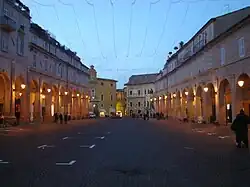 Piazza del Popolo, Fermo.