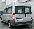 Fiat Ducato rear before improvements